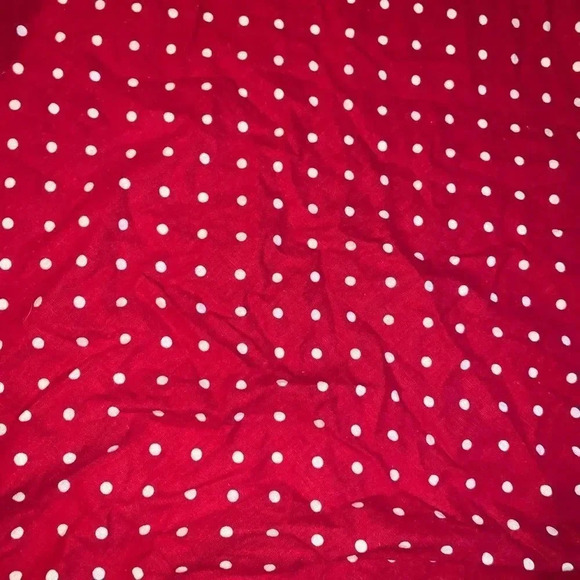 Vintage retro polka dot flared circle skirt - Picture 3 of 3